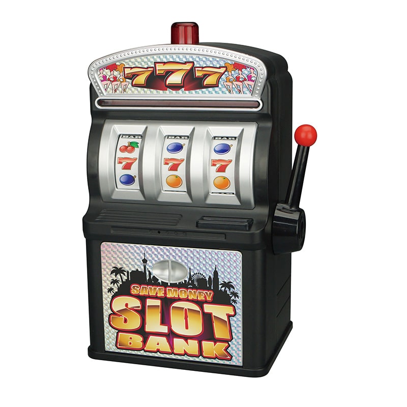 友愛玩具 貯金箱 スロットバンク TY-0385 1個（ご注文単位6個）【直送