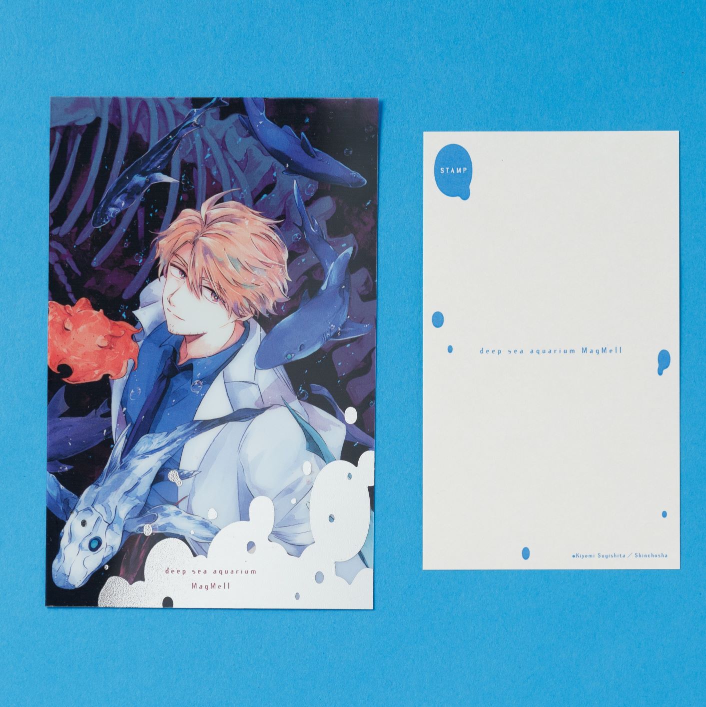マグメル深海水族館』クリアポストカード②（大瀬崎湊人） – 新潮ショップ