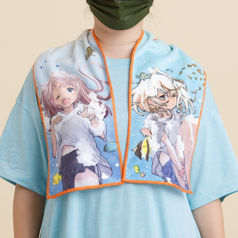 沖縄で好きになった子が方言すぎてツラすぎる』美ら海マフラータオル