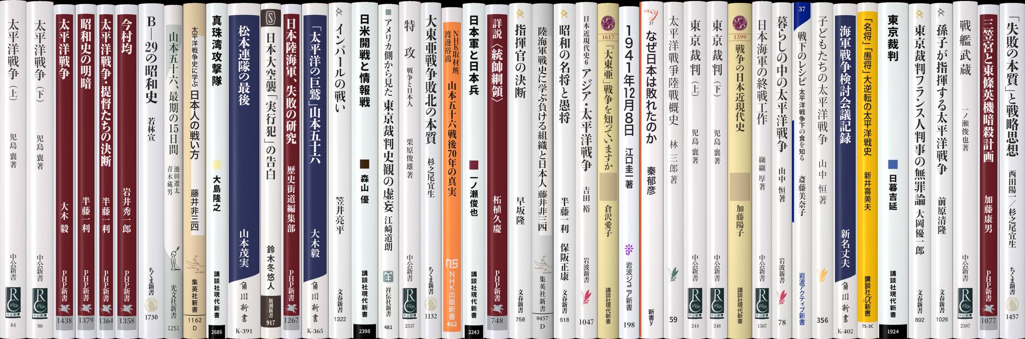 太平洋戦争戦史 | 新書マップ4D