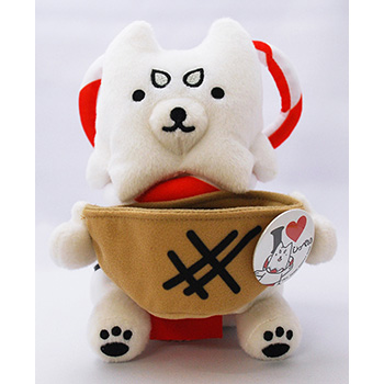 しっぺいぬいぐるみ お座りタイプ（缶バッジ付） - しっぺいグッズ