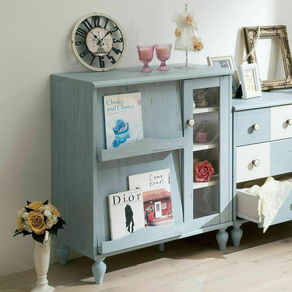 フレンチシャビー｜ラック テレビ台 キャビネットなど｜家具インテリア