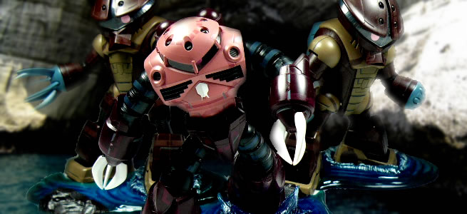 バンダイ HCM-PRO JABURO ATTACK IN ジャブロー潜入セット