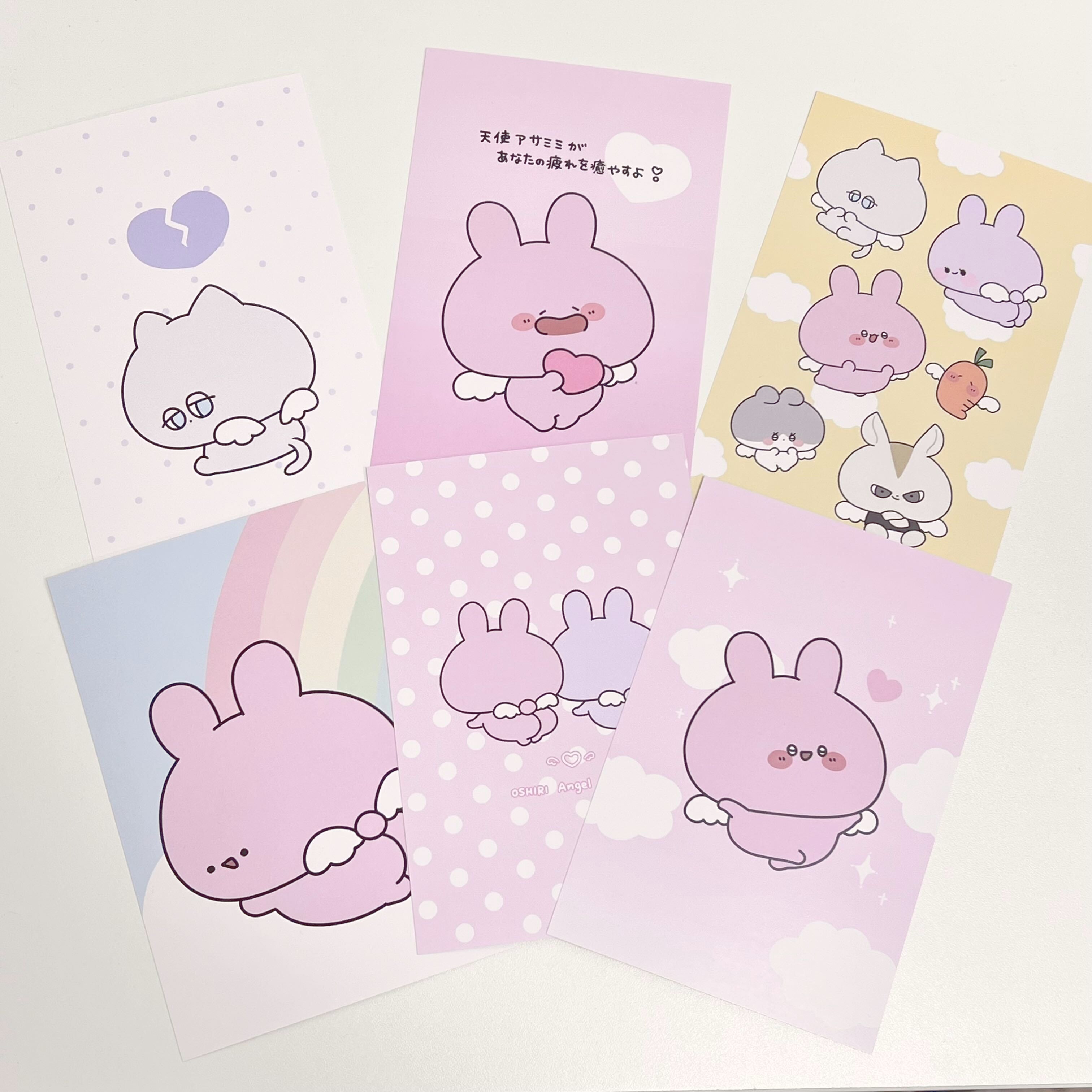 ASAMIMICHAN] Angel ASAMIMICHAN_Postcard (6-piece set