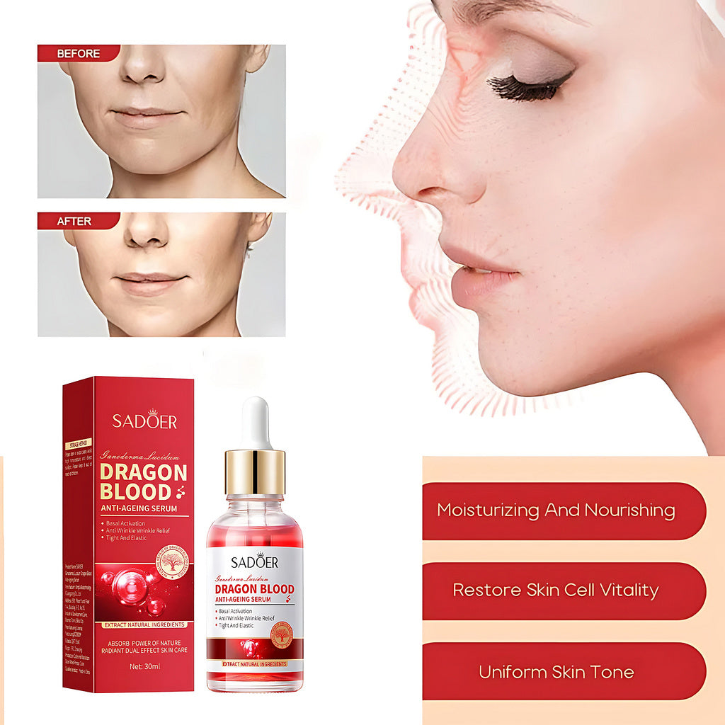 Sadoer Dragon Blood Anti-Aging Facial Serum – 30ml – Sige Mart UAE