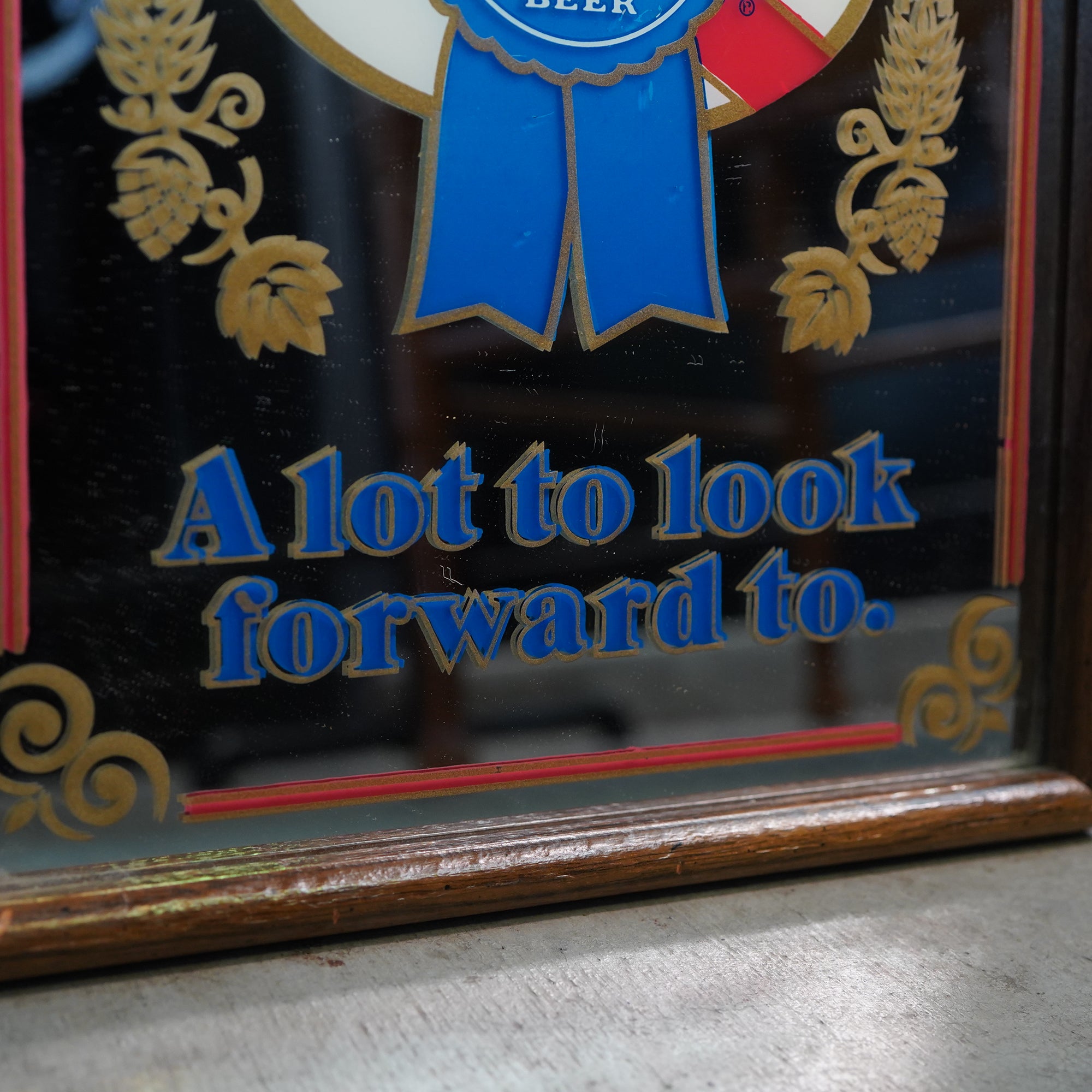 Pabst Blue Ribbon パブミラー – SK OLDIES