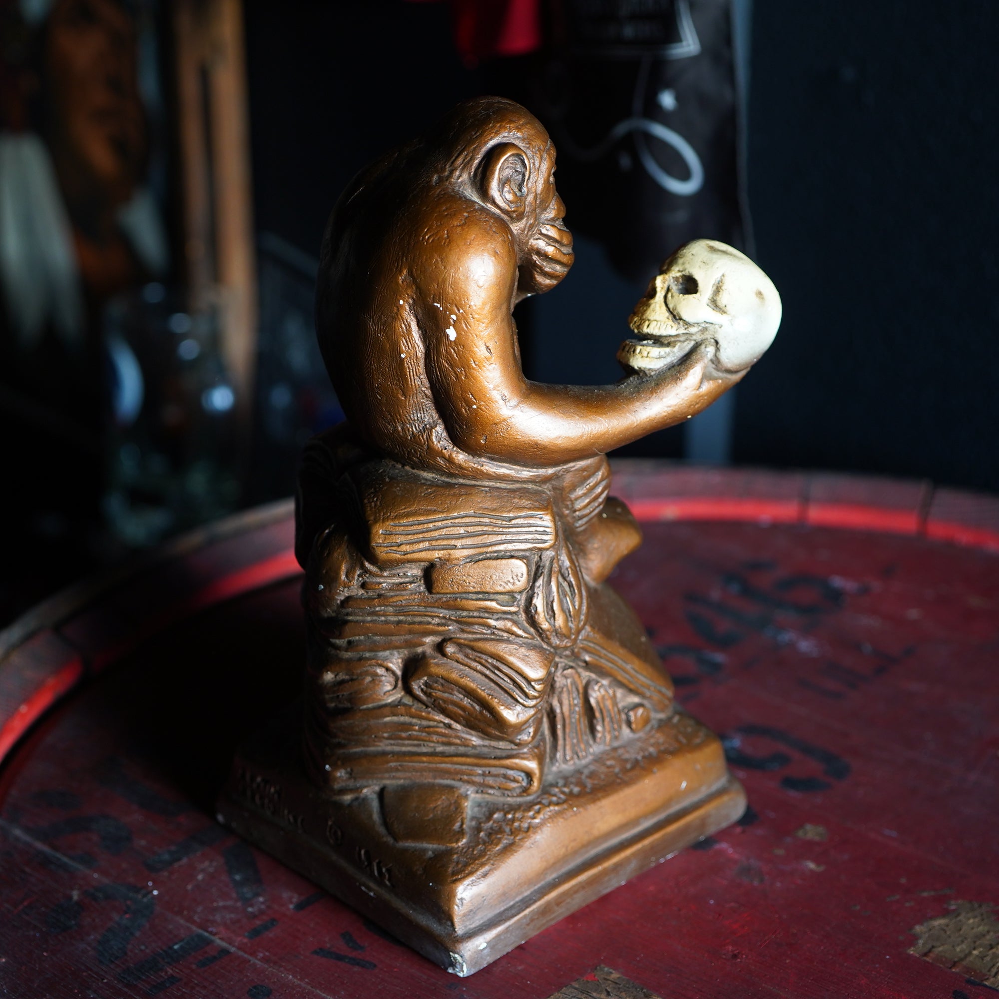 1960's 頭蓋骨を持つ猿 オブジェ – SK OLDIES