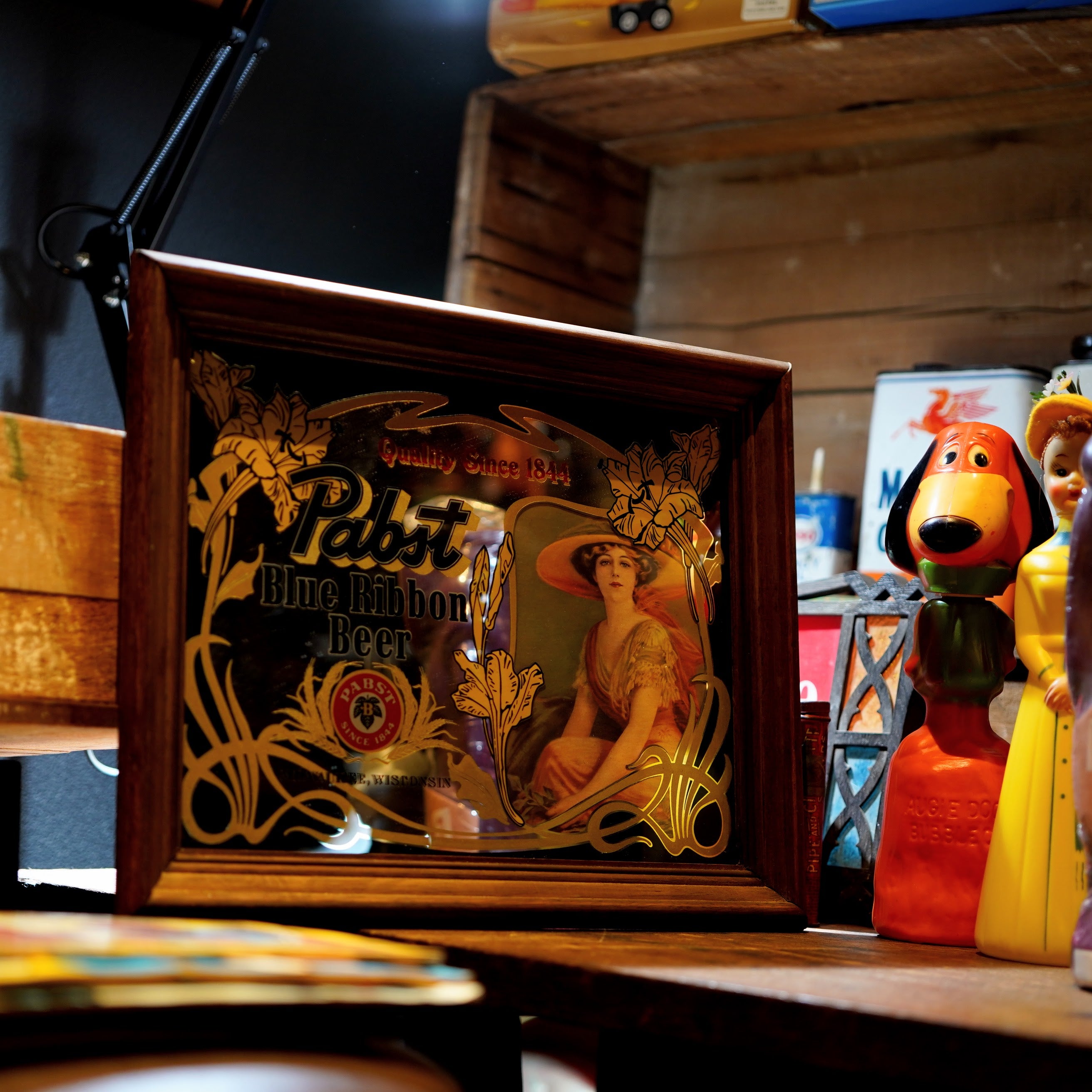 Pabst Blue Ribbon パブミラー – SK OLDIES