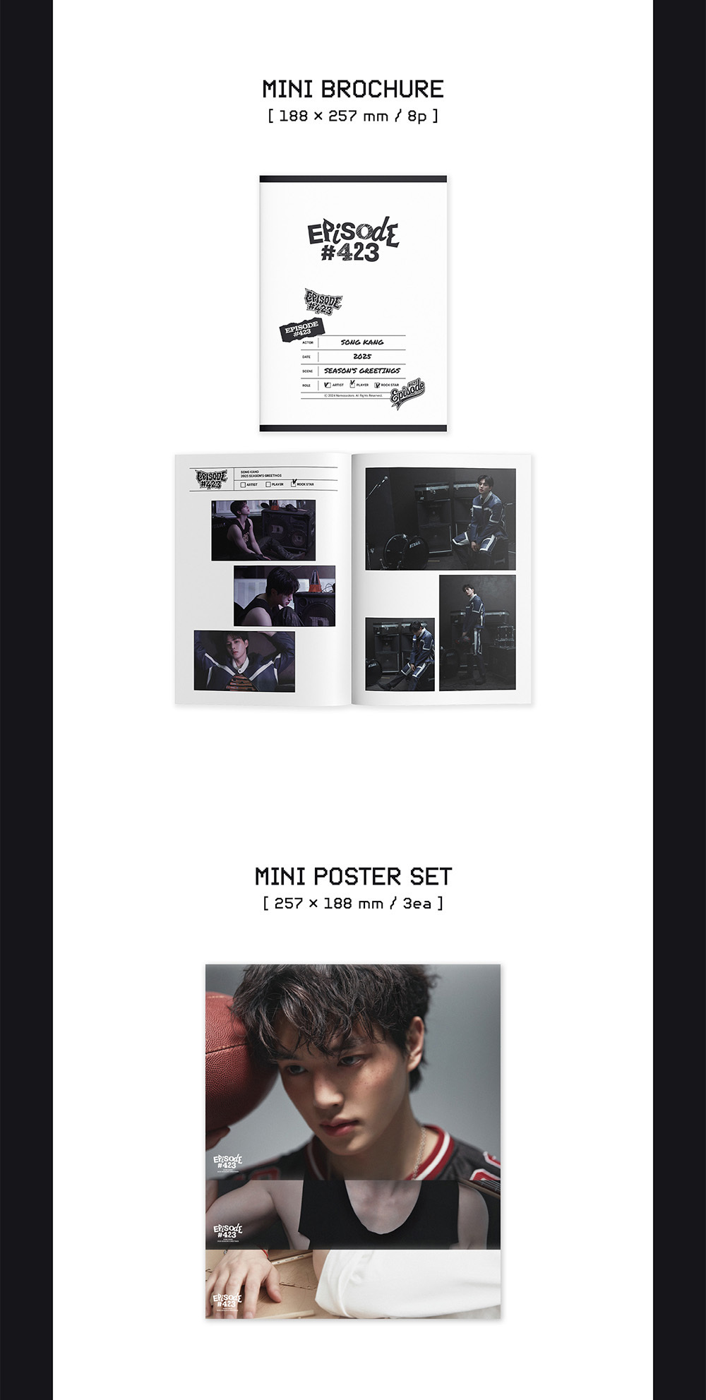 日本限定フォトカードセット付き】SONG KANG 2025 SEASON'S GREETINGS
