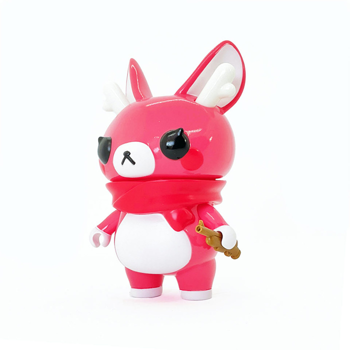 イラストレーター・はしあさこ氏が「またぎのもみじちゃん」でソフビ