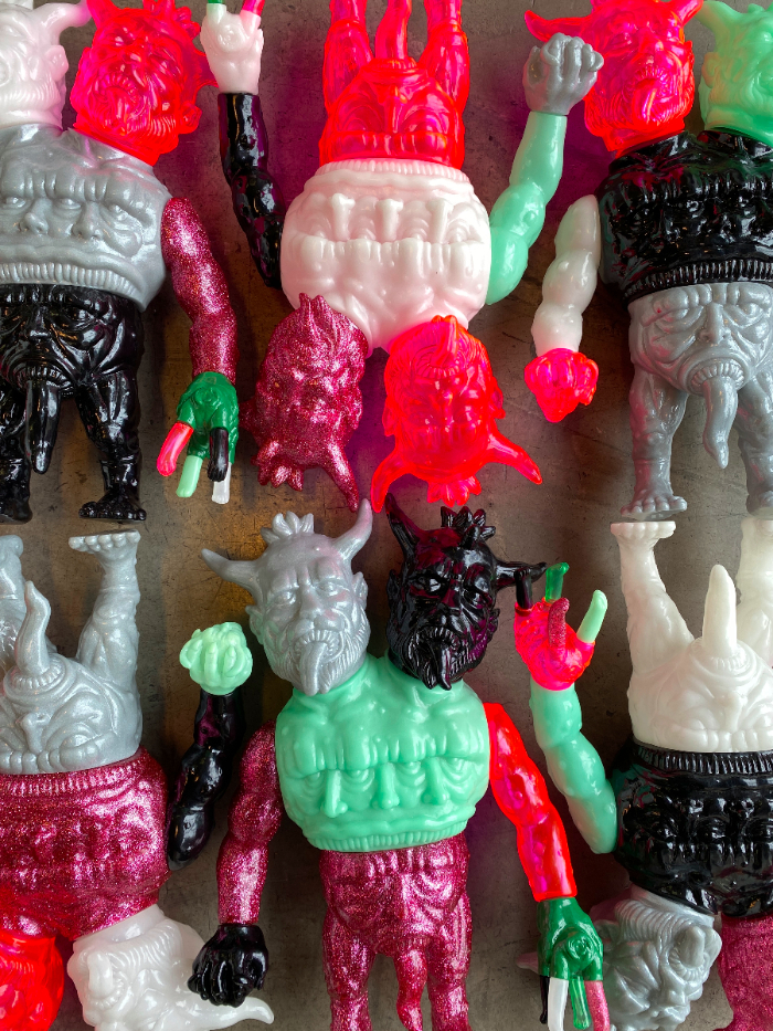 TOY ART GALLERYにSAVAGE KING」の新作「MIXED PARTS EDITION」登場