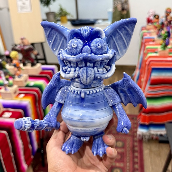 アーティスト・Melo Wang氏の「Demon Guyru」と新作「mini Demon Guyru