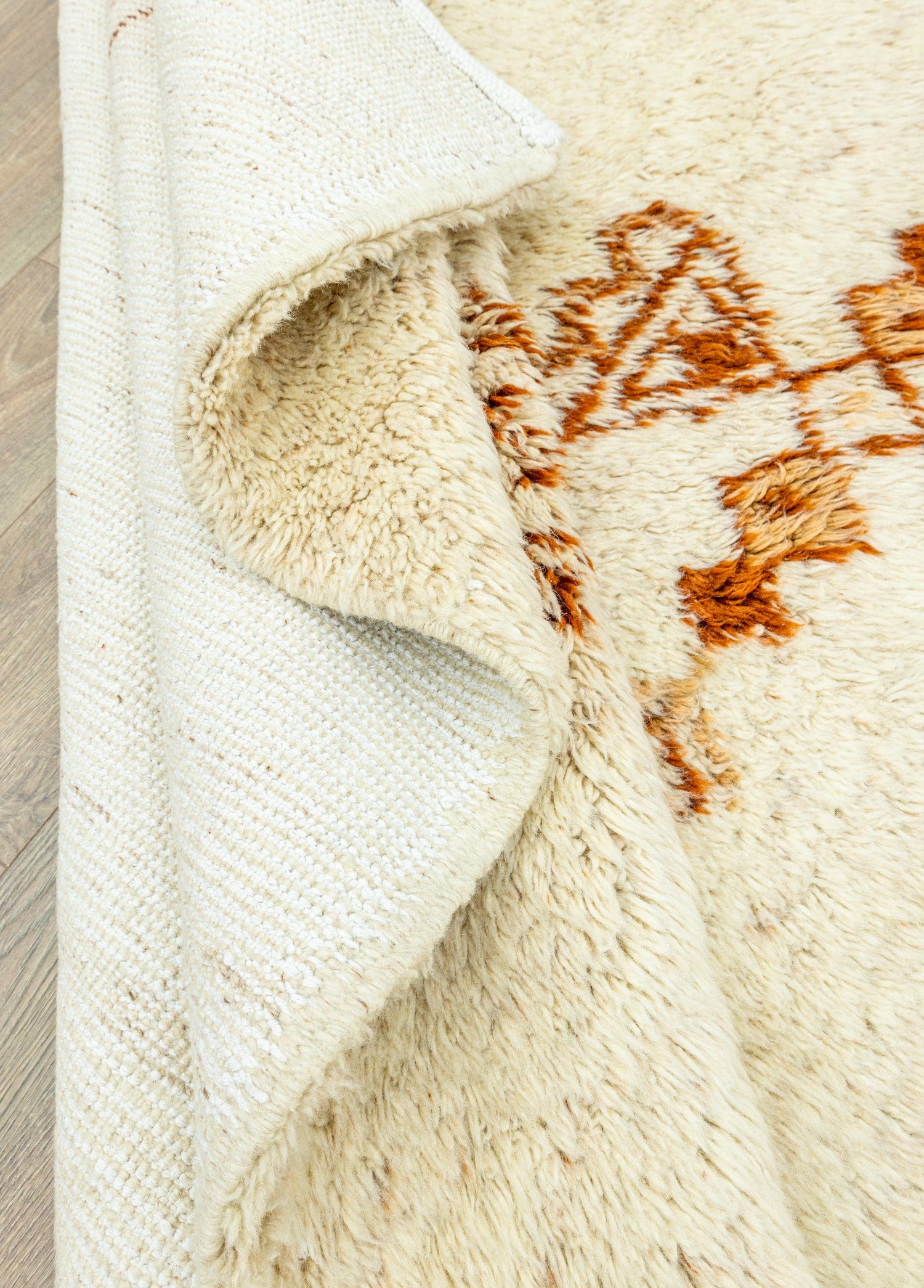 Damascus Primitive Hand-Woven Moroccan Rug 243x330 cm – Soho Antiq