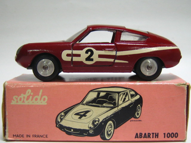 ミニカー SOLIDO ABARTH 1000 Solido 124, Abarth 1000 - Free Price Guide & Review