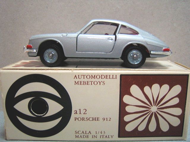 ヴィンテージ　mebetoys mattel製　ポルシェ912　ミニカー ポルシェ912 by メーベトーイ<br>mebetoys a12 porsche 912: ミニカー