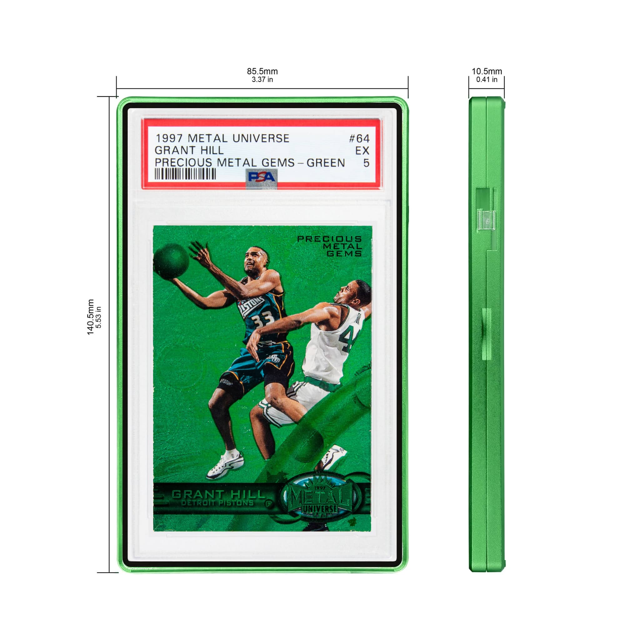 Standard PSA Slabmags Case - Matte Green(Compatible With Standard