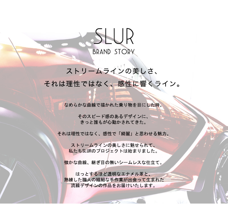 SLUR スラー エナメル二つ折り財布 volanteヴォランテ 【4月16日頃出荷