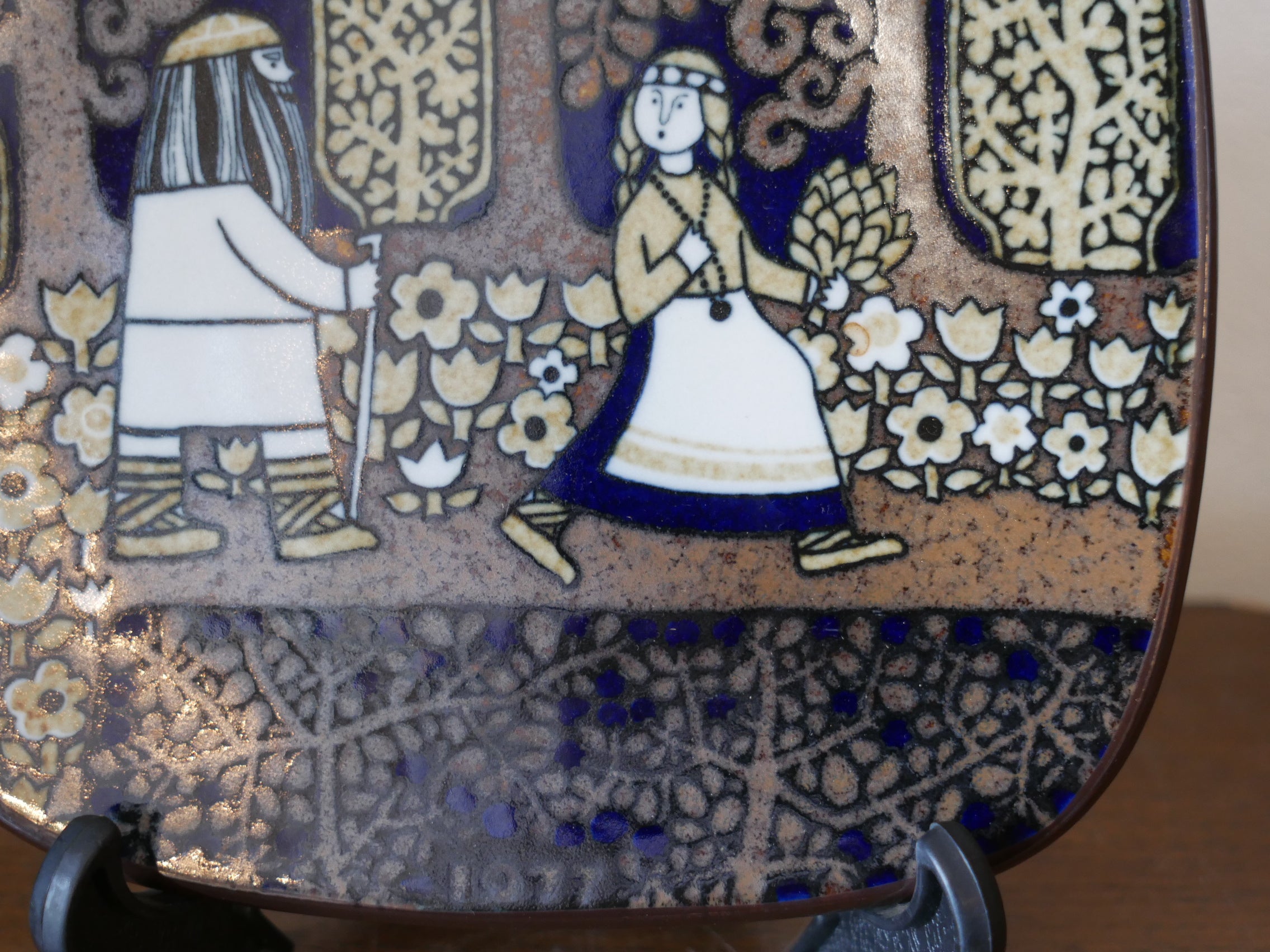 ARABIA 【Kalevala（カレワラ）】 1977年イヤープレート – smileantiques