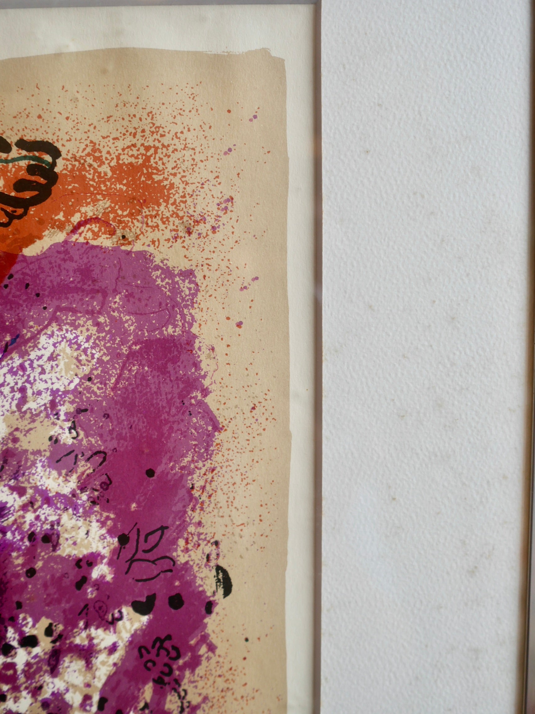 マルク・シャガール【Charlottenborg】リトグラフポスター 1960年代