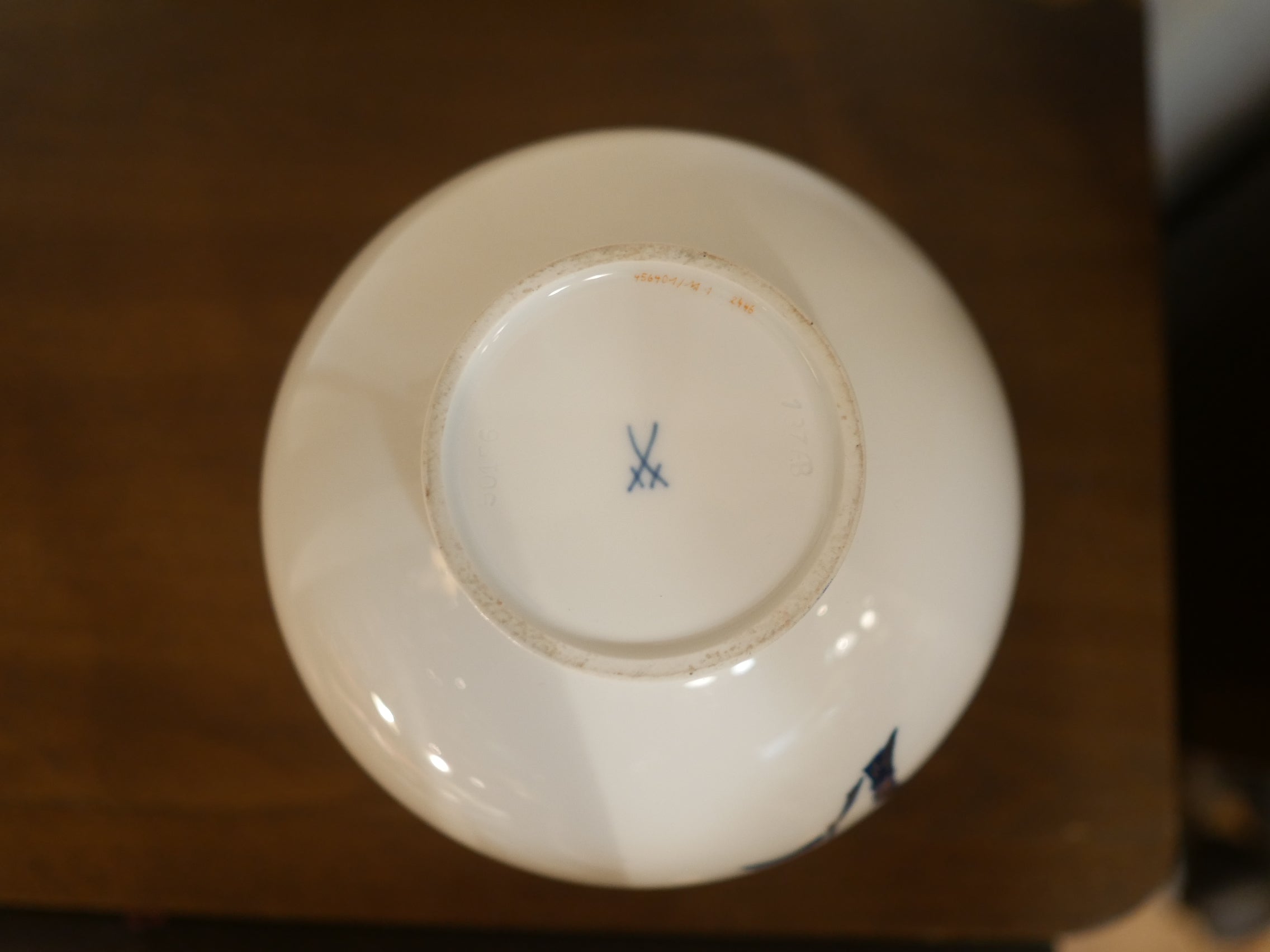 Meissen 柿右衛門様式 林檎 フラワーベース 花瓶 花器 マイセン ドイツ