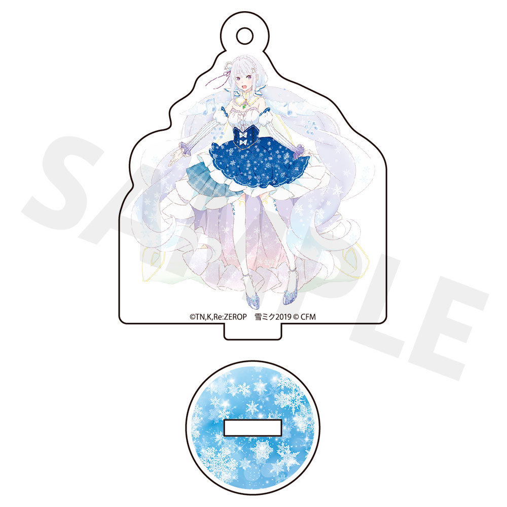 グッズ]「SNOW MIKU 2019」×「Re:ゼロから始める異世界生活 Memory