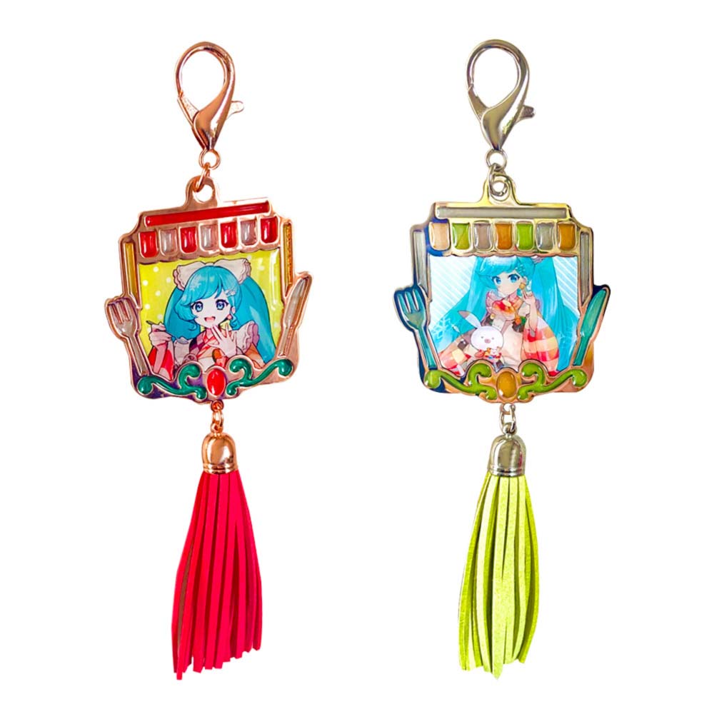 グッズ]SNOW MIKU 2024 ステンドメタルチャーム（全2種）｜SNOW MIKU 2024