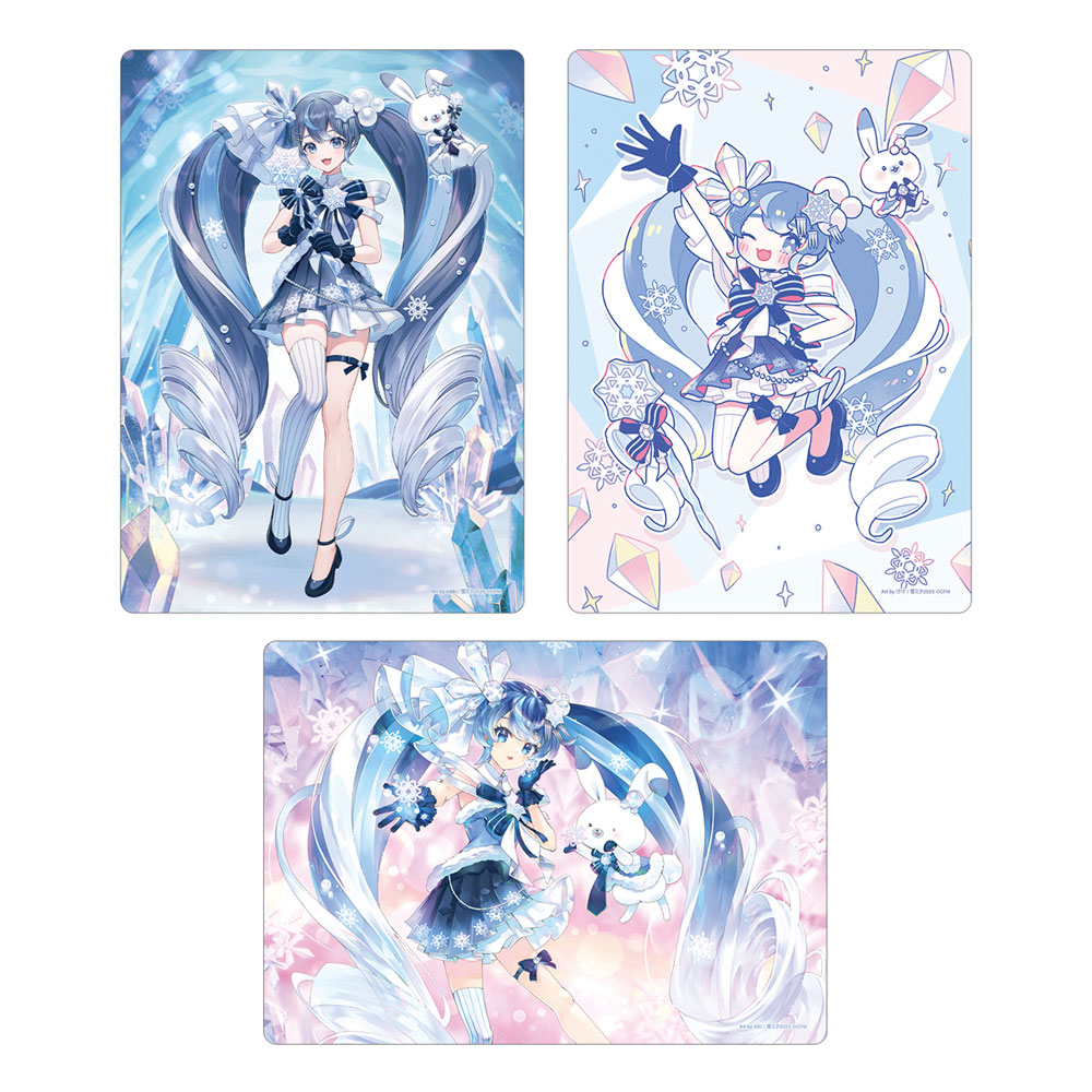 グッズ]SNOW MIKU 2025 雪ミク A5硬質ケース(全3種)｜SNOW MIKU 2025