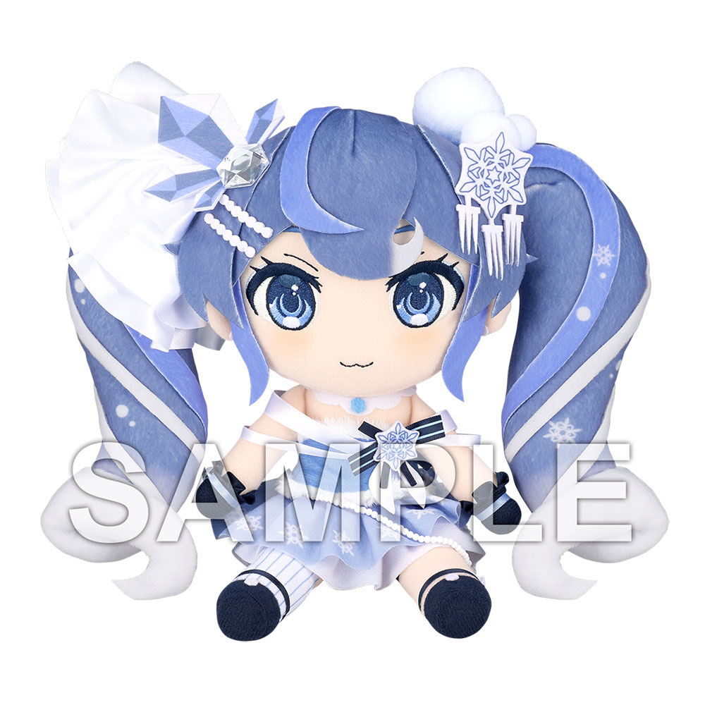 グッズ]雪ミクぬいぐるみ Crystal Snow Ver.｜SNOW MIKU 2025