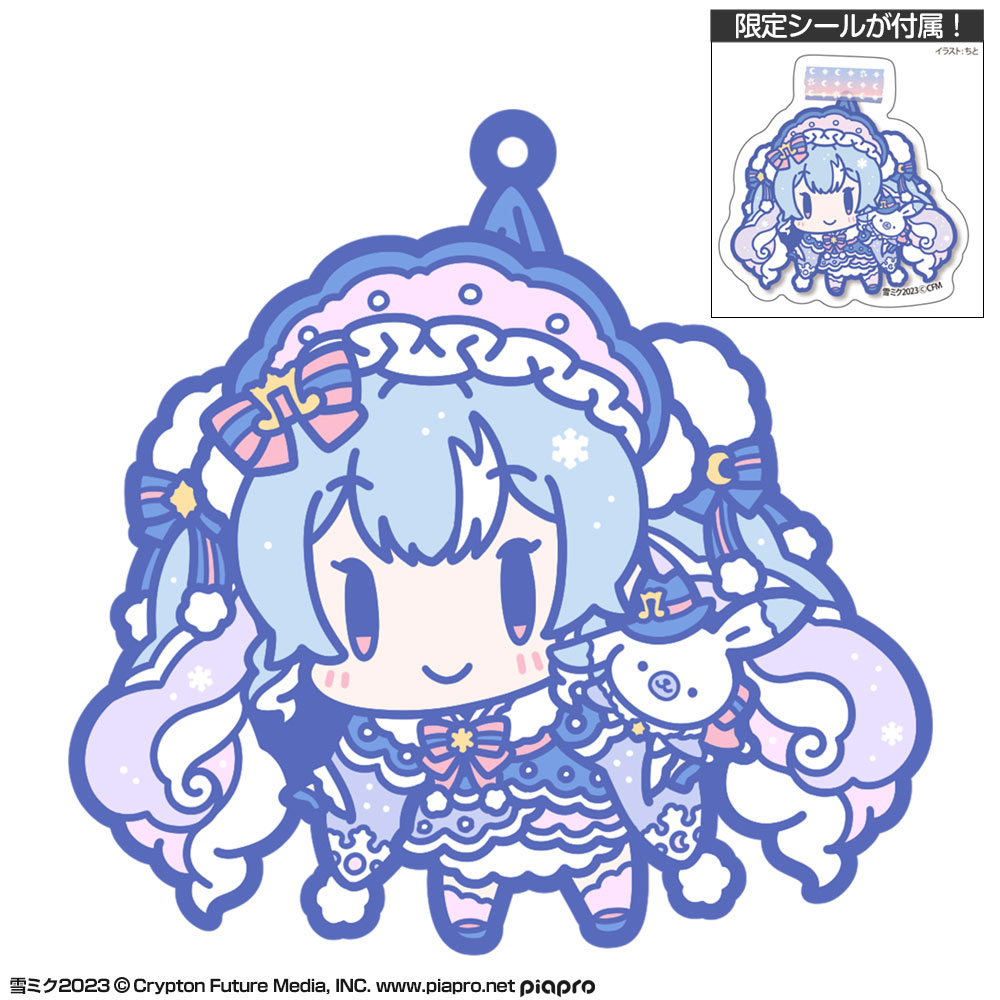 グッズ]初音ミク つままれ SNOW MIKU 2023 Ver.＆シールセット｜SNOW