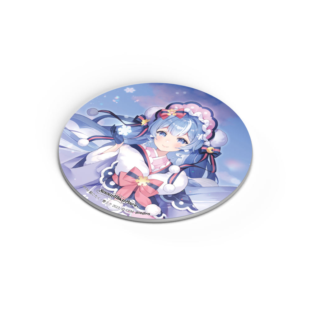 グッズ]SNOW MIKU 2023 コースターパブミラー｜SNOW MIKU 2023