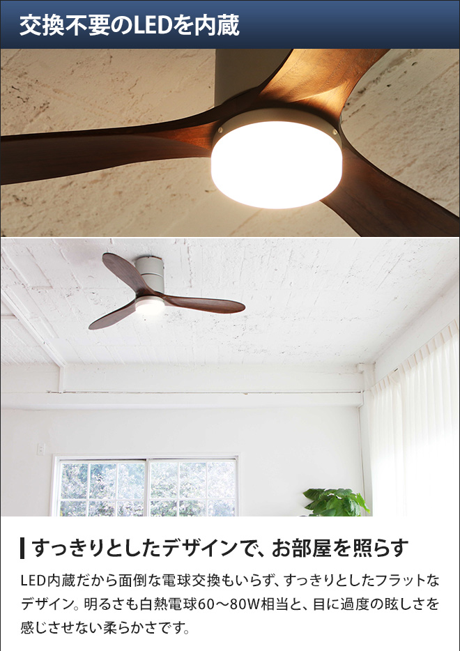 JAVALO ELF ジャヴァロエルフ Modern Collection LED シーリングファン