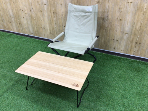 ノースフェイス買取】THE NORTH FACE キャンプチェア・キャンプ