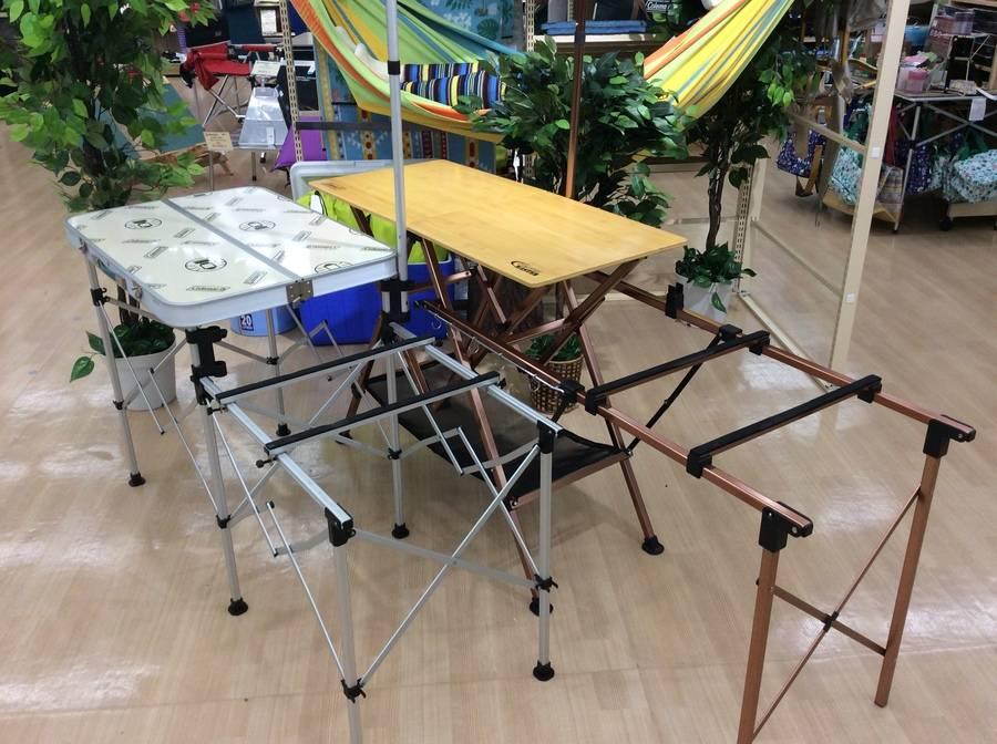 TFスポーツ】Coleman(コールマン)キッチンテーブル比較[2015.09.24発行