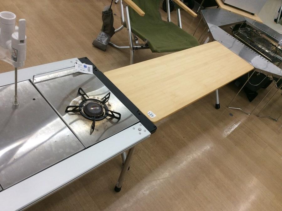 使い道さまざま！フォールディングシェルフメタルトップロング