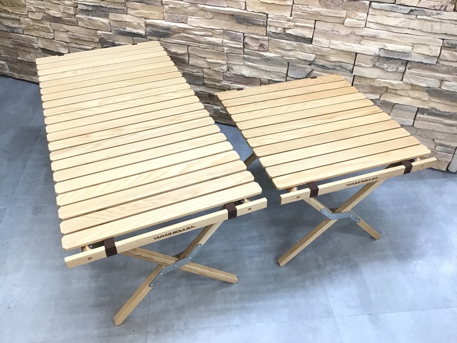 キャンプ用品買取】TARAS BOULBA(タラスブルバ)など近日入荷のテーブル