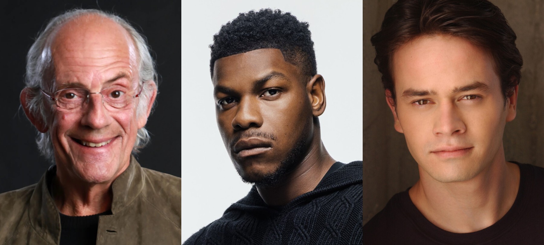 クリストファー・ロイド、ジョン・ボイエガ、ダニエル・ローガンの来日