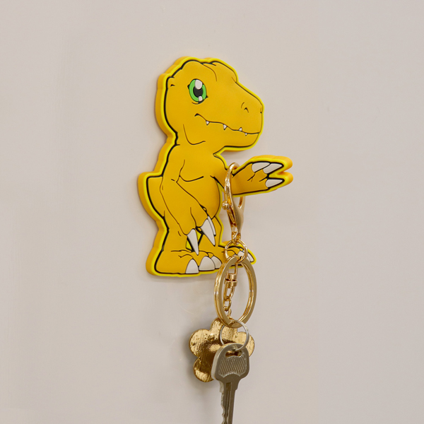 デジモンアドベンチャー】マグネットフック アグモン: インテリア