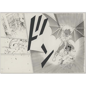 ダイの大冒険】キャラファイングラフ 額装複製原画 2021年 Vジャンプ