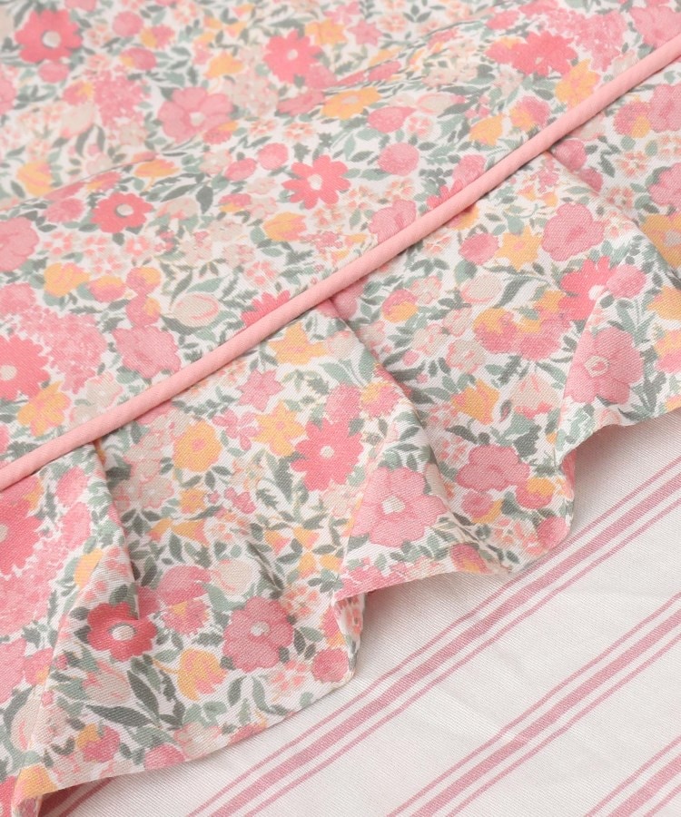 ダブル】ラブストン柄 フリルかけ布団カバー（ベッド・寝具） | LAURA