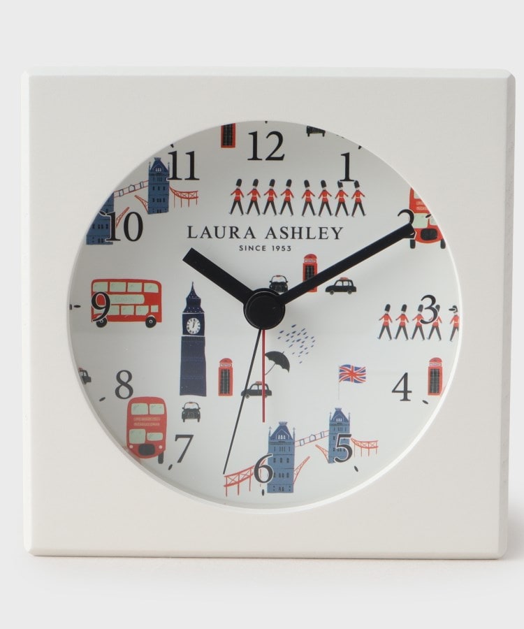 ロンドン柄 アラームクロック（インテリアアクセサリー） | LAURA