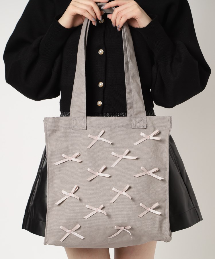 通勤通学に使える！リボントートバッグ（トートバッグ） | Ober Tashe