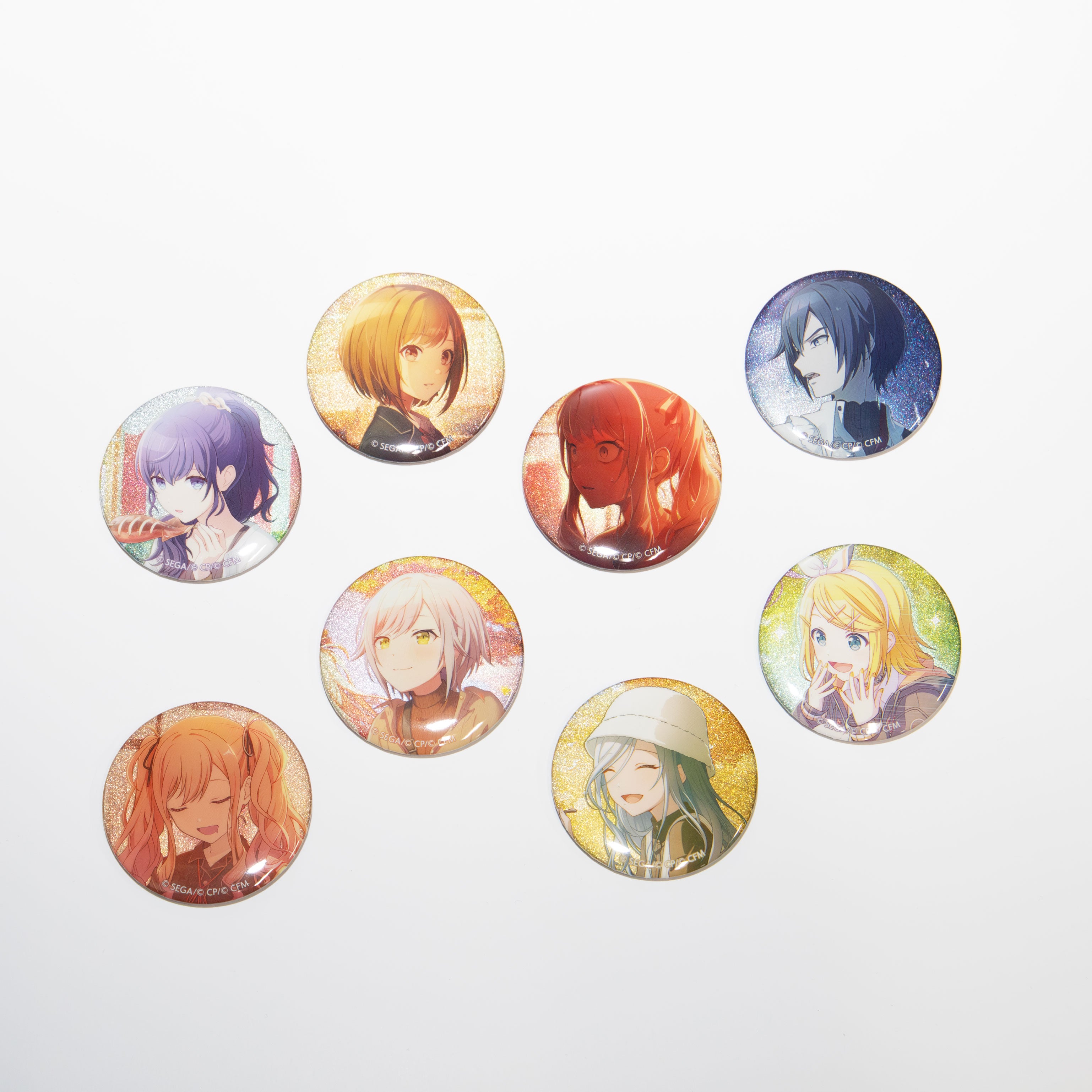 プロセカ グリッター缶バッジ 宵崎奏 10B カーネーション 予約商品