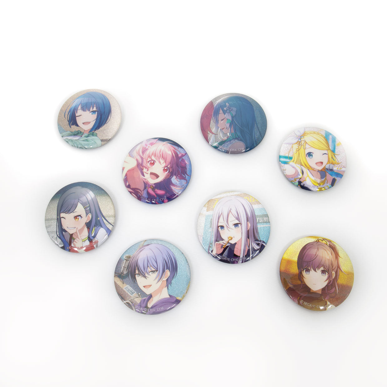 天馬咲希 グリッター缶バッジ vol.26C 24点セット 天馬咲希 グリッター