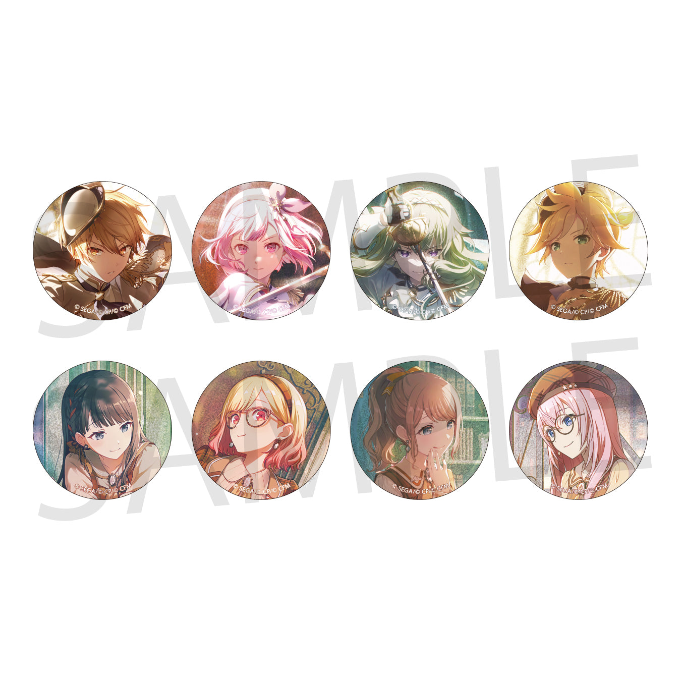 プロセカ 東雲絵名 缶バッジ グリ缶 14B ロウワー 70点セット プロセカ