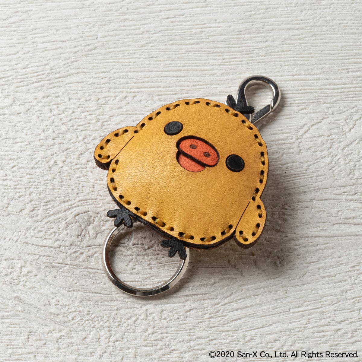 OJAGA DESIGN リラックマ [キイロイトリ] キーホルダー* – ヒキダシストア