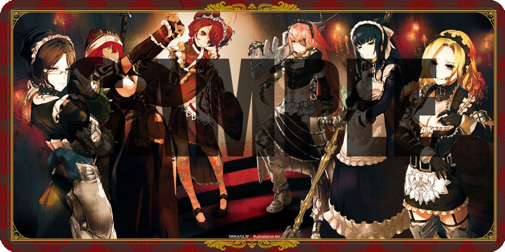 オーバーロード」so-binイラスト ラバープレイマット （プレアデス