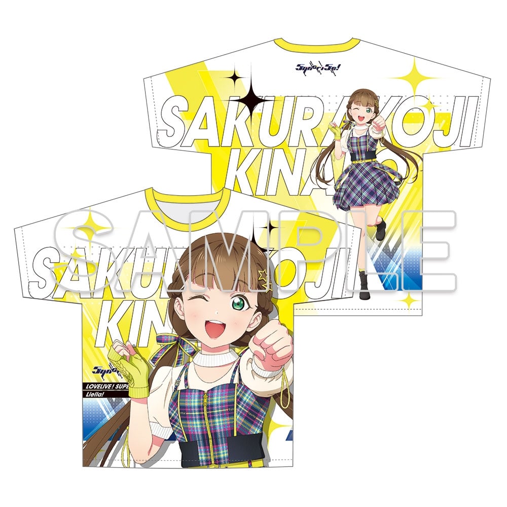 ラブライブ！スーパースター!!』フルグラフィックTシャツ Ver.心・技
