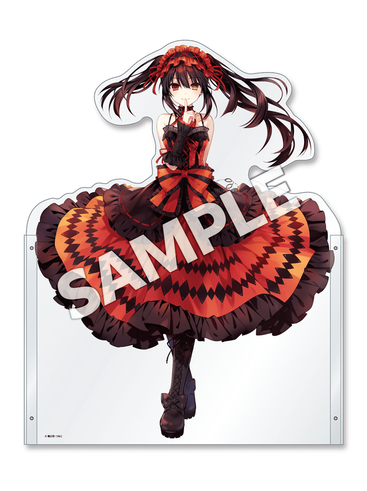 会場先行】『デート・ア・ライブ』等身大アクリルスタンド 時崎狂三