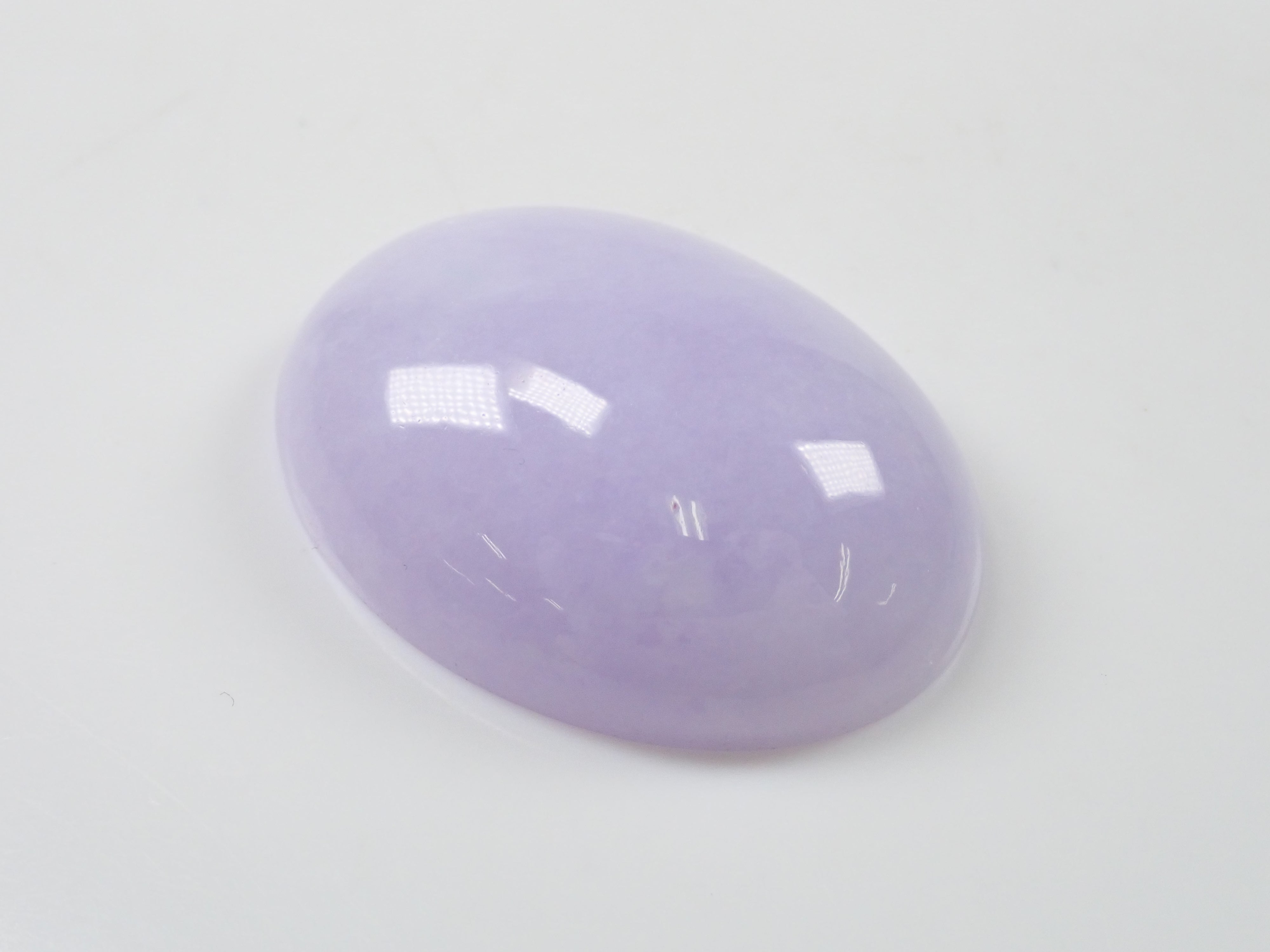 ミャンマー産ラベンダー翡翠（ヒスイ） 78.496ctルース 中宝