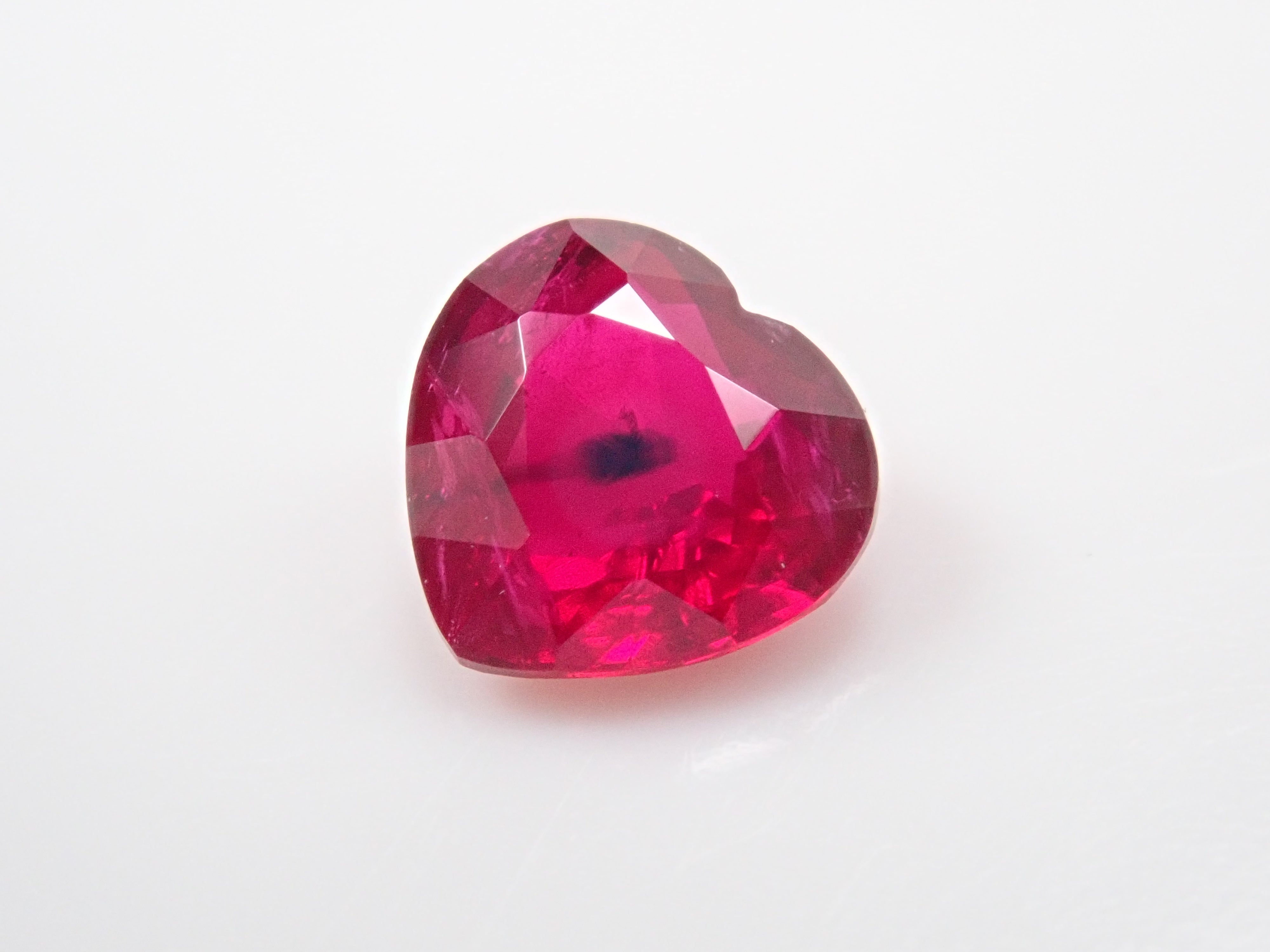 ミャンマー産非加熱ルビー 0.433ctルース 日独鑑